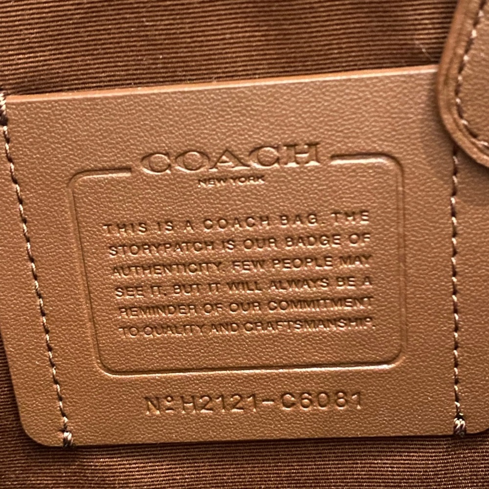 Coach New York H2121-C6081 Men’s Backpack - Picture 5 of 8